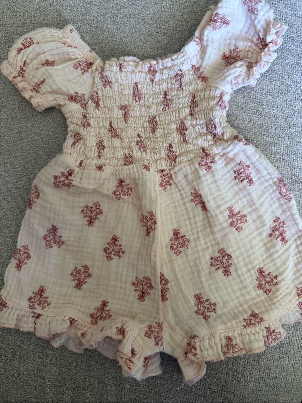 Smocked Romper